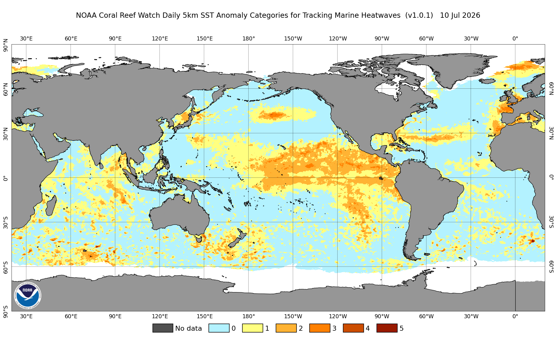 Marine heatwaves flare in the North Pacific and around the Philippines, raising near-term risks for fisheries and reefs | OceanVines