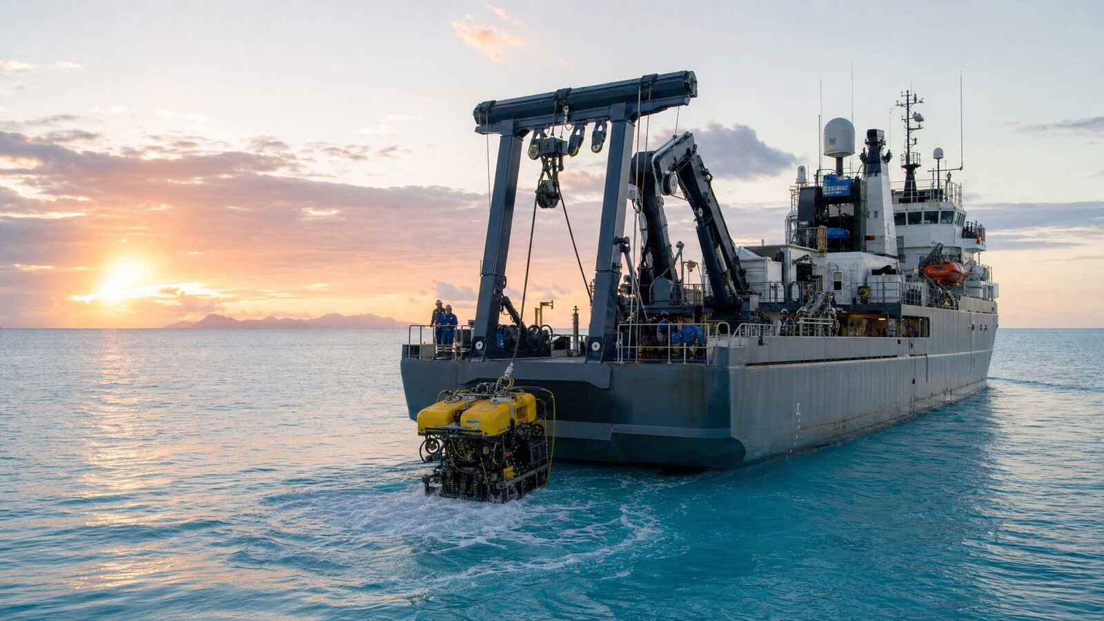 NOAA’s Okeanos Explorer heads to the Cook Islands — putting deep-sea baseline data into the public domain